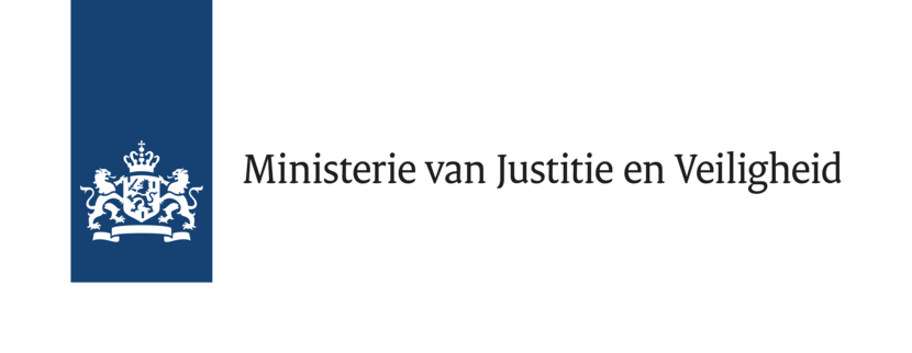 Logo Ministerie van Justitie en Veiligheid