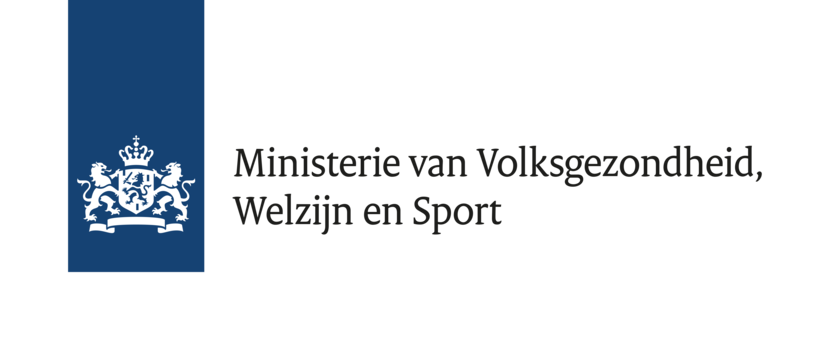 Logo Ministerie van Volksgezondheid, Welzijn en Sport